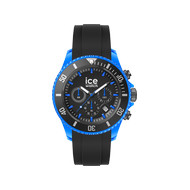 Montre Ice Watch Chrono Homme silicone noir