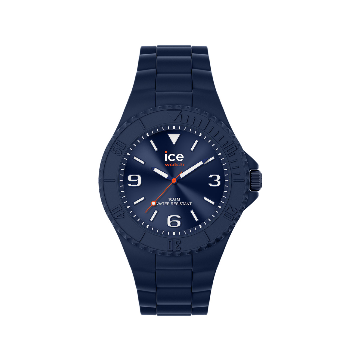 Montre Ice Watch  Homme silicone bleu.