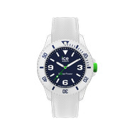 Montre Ice Watch Homme solaire silicone blanc