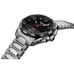 Montre TISSOT T-TOUCH CONNECT SOLAR homme cadran noir bracelet titane - vue D3