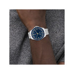 Montre Tommy Hilfiger homme acier - vue porté 1