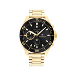 Montre Tommy Hilfiger homme acier doré - vue 1