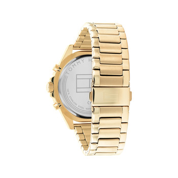 Montre Tommy Hilfiger homme acier doré
