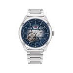 Montre Tommy Hilfiger homme automatique acier - vue 1