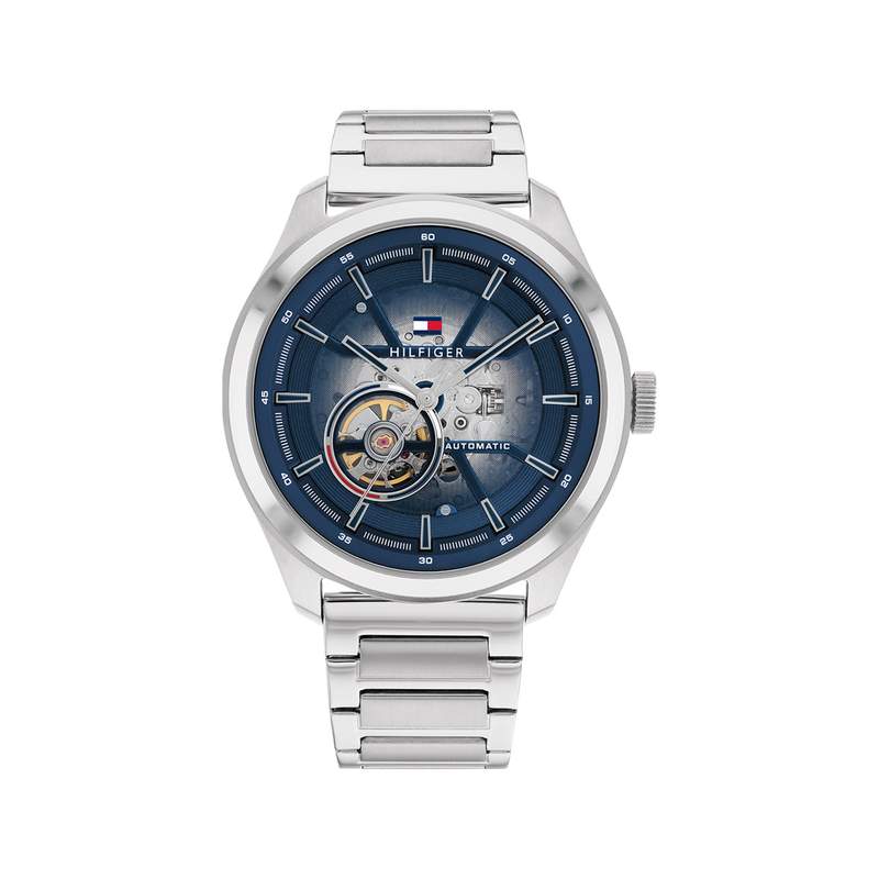 Montre Tommy Hilfiger homme automatique acier - vue 1