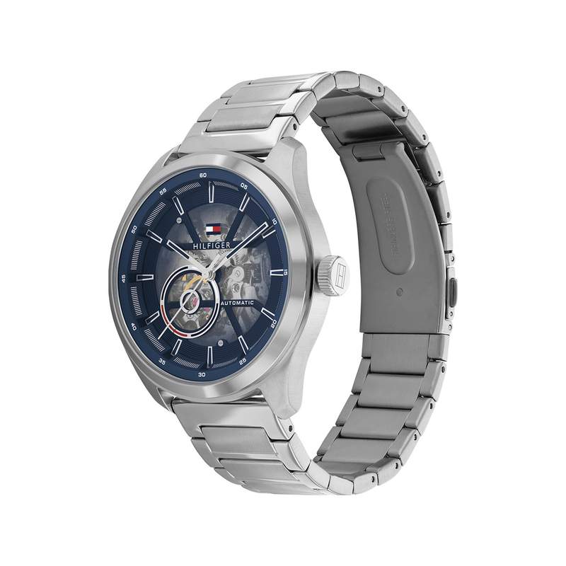 Montre Tommy Hilfiger homme automatique acier - vue 2
