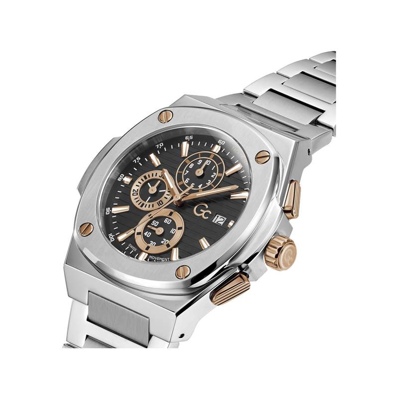 Montre Guess Co homme chronographe acier - vue 2