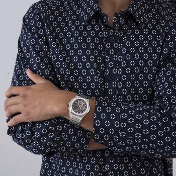 Guess Co men's steel chronograph watch