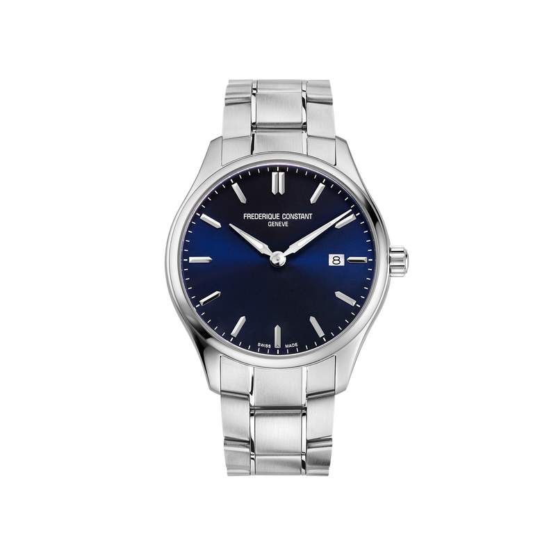 Montre Frédérique Constant homme acier - vue 1