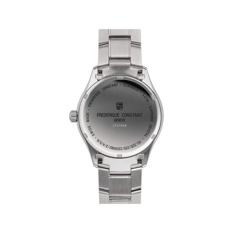Montre Frédérique Constant homme acier - vue 3