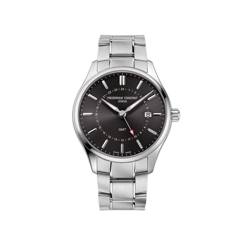 Montre Frédérique Constant homme acier - vue 1