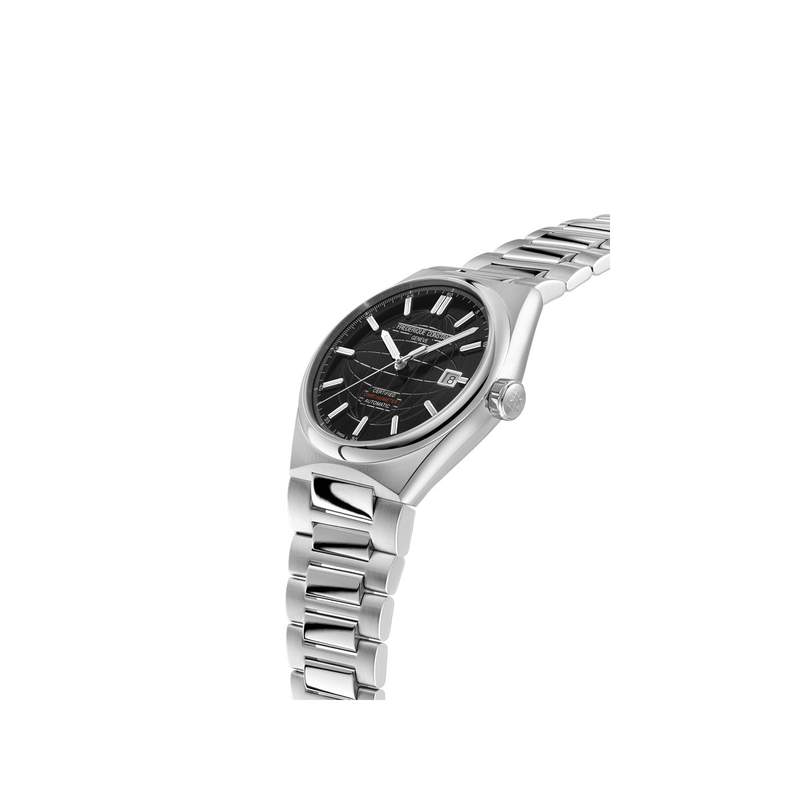 Montre Frédérique Constant homme automatique acier et caoutchouc - vue 2