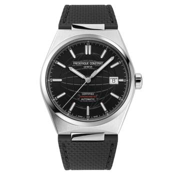 Frédérique Constant herenhorloge, automatisch, staal en rubber