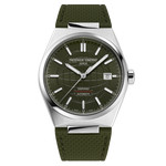 Montre Frédérique Constant homme automatique acier et caoutchouc - vue D1