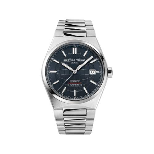 Montre Frédérique Constant homme automatique acier et caoutchouc