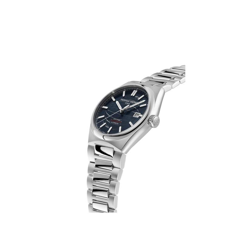Montre Frédérique Constant homme automatique acier et caoutchouc - vue 2