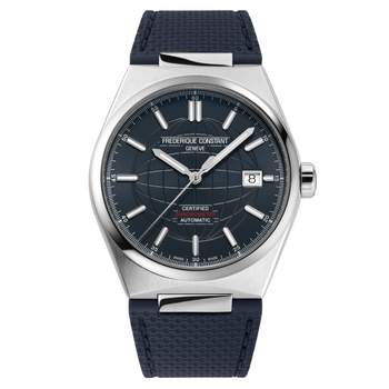 Frédérique Constant herenhorloge, automatisch, staal en rubber