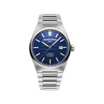 Montre Frédérique Constant homme automatique acier et caoutchouc - vue 1