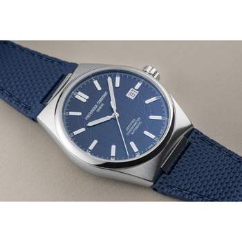 Montre Frédérique Constant homme automatique acier et caoutchouc