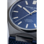 Montre Frédérique Constant homme automatique acier et caoutchouc - vue D2