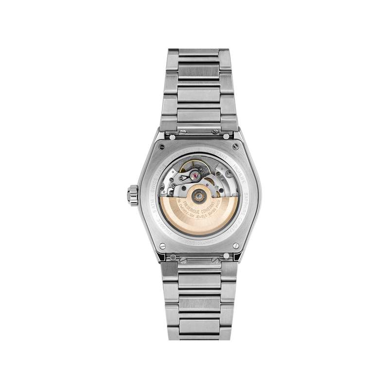 Montre Frédérique Constant homme automatique acier et caoutchouc - vue 3