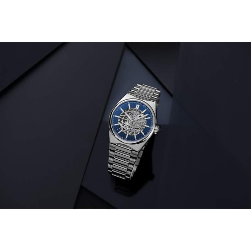 Montre Frédérique Constant homme automatique acier et caoutchouc - vue D1