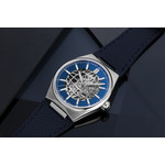 Montre Frédérique Constant homme automatique acier et caoutchouc - vue D2