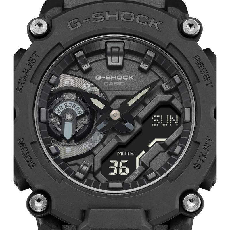 Montre G-SHOCK homme résine noire - vue D1