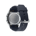 Montre G-SHOCK homme acier bracelet résine noire - vue 3