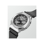 Montre G-SHOCK homme acier bracelet résine noire - vue 4