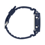 Montre G-SHOCK homme acier bracelet résine bleue - vue 2