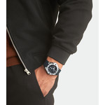 Montre G-SHOCK homme acier bracelet résine noire - vue porté 1