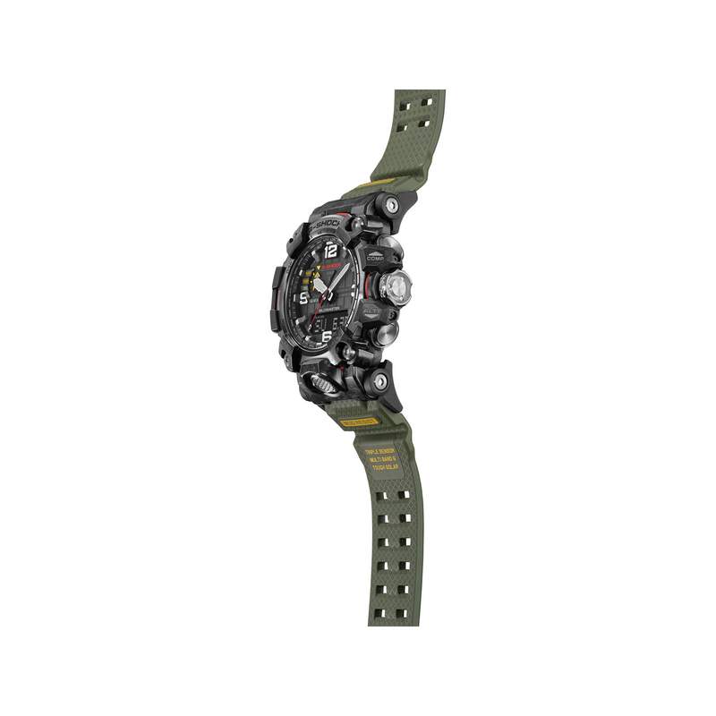 Montre G-SHOCK Premium homme acier bracelet résine verte - vue 2
