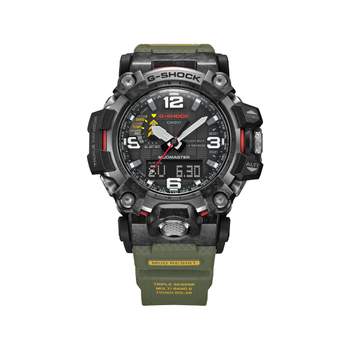Montre G-SHOCK Premium homme acier bracelet résine verte