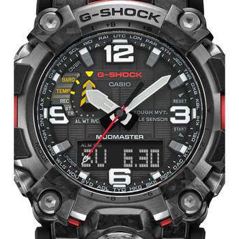 Montre G-SHOCK Premium homme acier bracelet résine verte