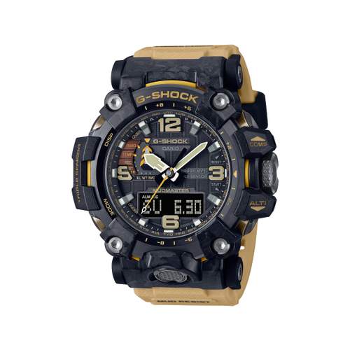 Montre G-SHOCK Premium homme bracelet résine jaune