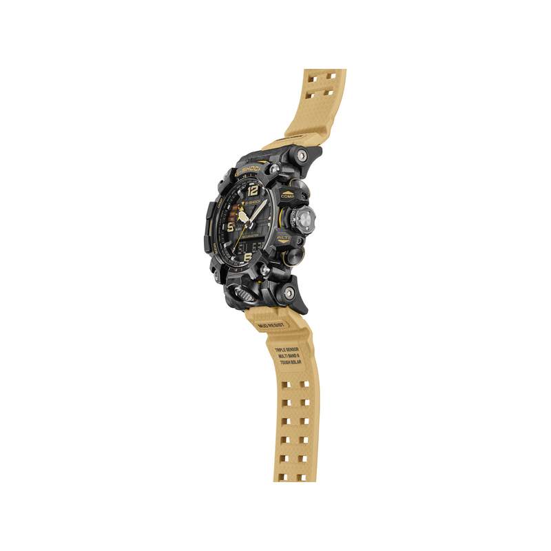 Montre G-SHOCK Premium homme bracelet résine jaune - vue 2