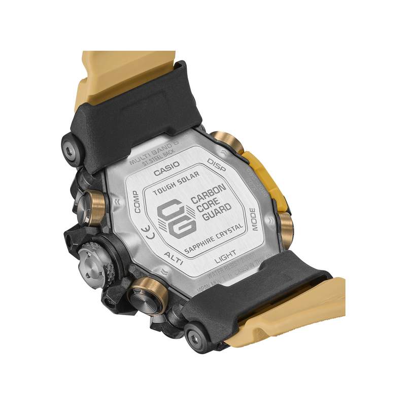Montre G-SHOCK Premium homme bracelet résine jaune - vue 3