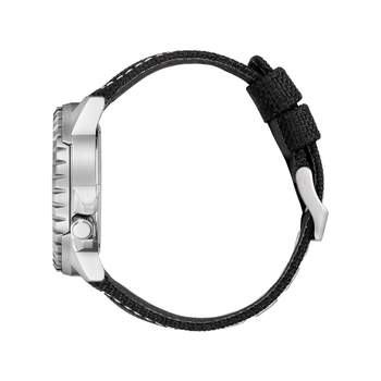 Montre Citizen homme automatique acier noir bracelet nylon noir