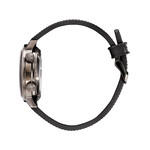 Montre Lip homme automatique acier bracelet silicone noir - vue 2