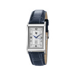 Montre Lip homme automatique acier bracelet cuir bleu - vue 1