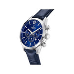 Festina men's watch steel chronograph blue steel bracelet - view 2