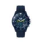 Monrez Ice watch homme chronographe bracelet silicone bleu - vue 1