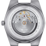 TISSOT T-CLASSIC PRX POWERMATIC 80 automatic men's watch green dial stainless steel bracelet - view D2