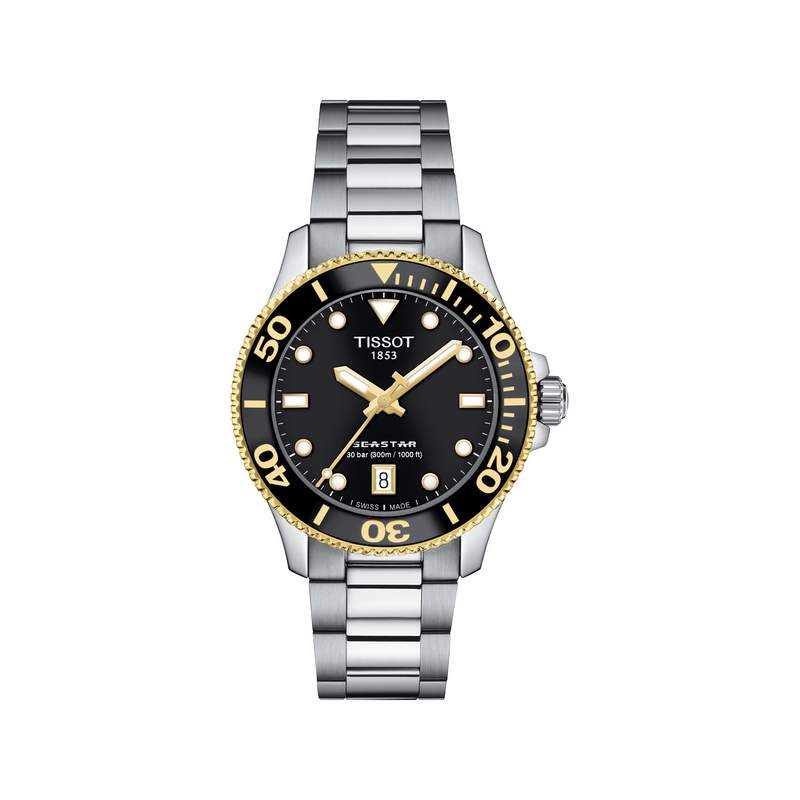 Montre Tissot Seastar 1000 homme acier - vue 1