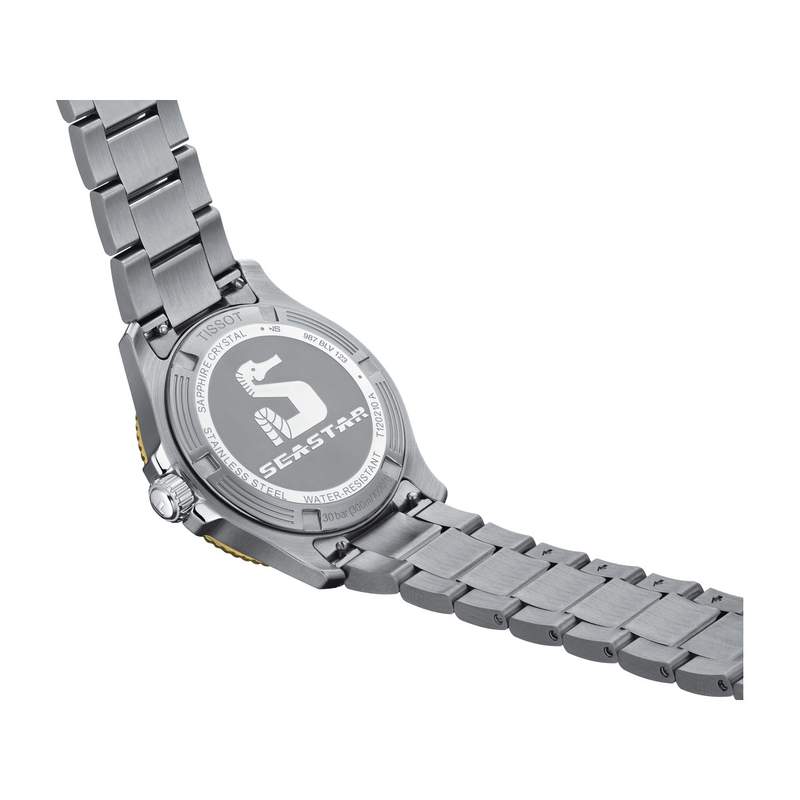 Montre Tissot Seastar 1000 homme acier - vue 3