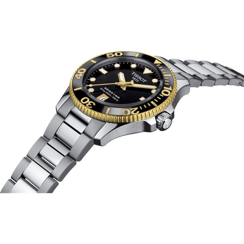 Montre Tissot Seastar 1000 homme acier - vue D1