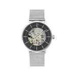 Montre Pierre Lannier homme automatique bracelet acier - vue 1