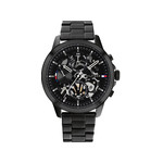 Montre Tommy Hilfiger homme bracelet acier noir - vue 1