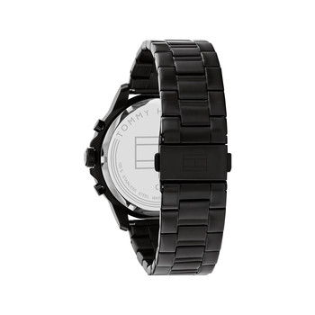 Montre Tommy Hilfiger homme bracelet acier noir